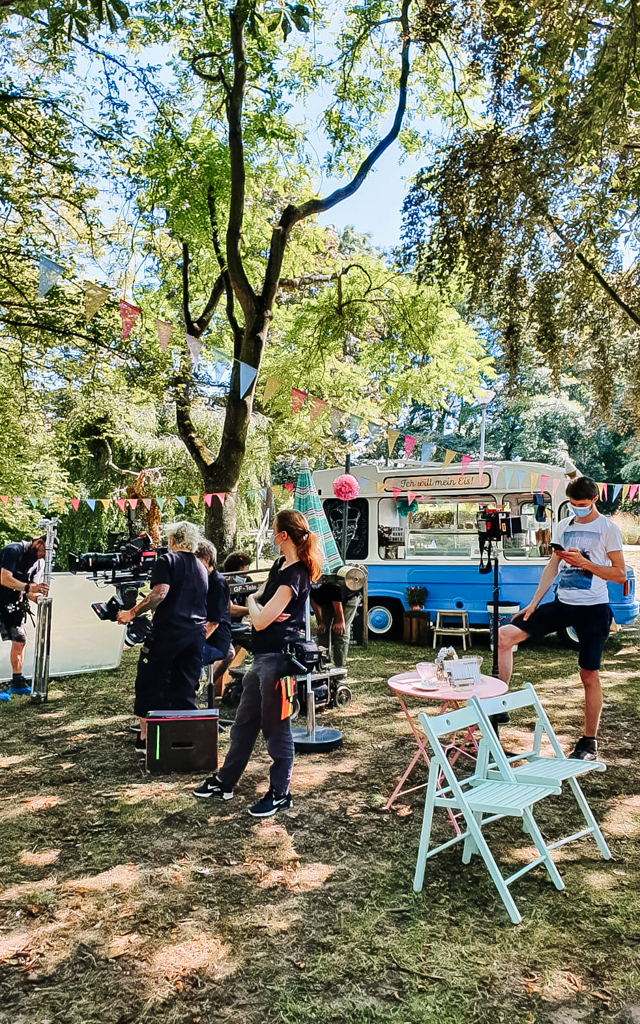 Eisfahrrad mieten mobile eistheke sommerfest catering handgemachtes eis