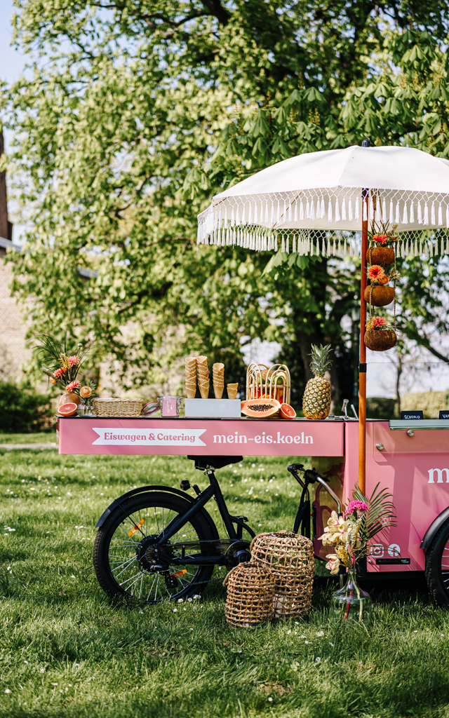 eisbike mobile eistheke eisfahrrad leckere handgemachte eiscreme catering