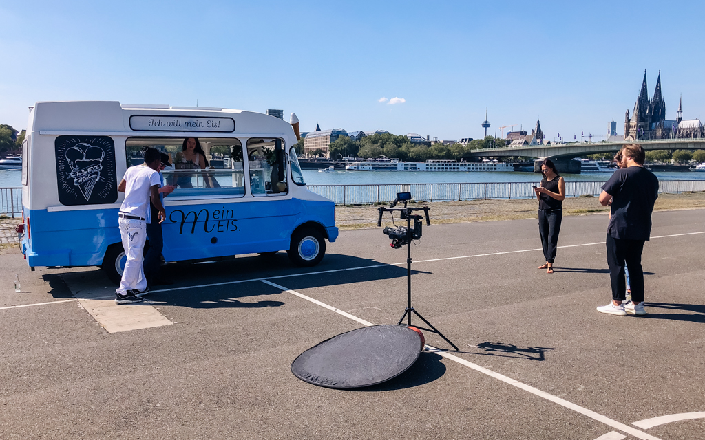 Eiswagen mieten mein eis Catering Oldtimer Koeln Bonn duesseldorf